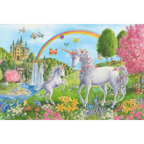 Prancing Unicorns 24pc Giant Floor Puzzle Extra Image 1